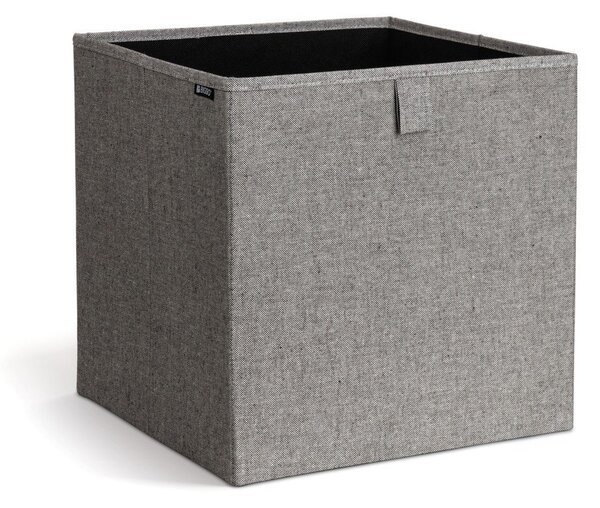 Siva tekstilna škatla za shranjevanje 32x31,5x31,5 cm Soft Storage Cube – Bigso