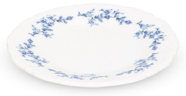 Bel/moder desertni porcelanast krožnik ø 16 cm Retro – BonBistro