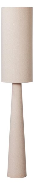 Bež stoječa svetilka s tekstilnim senčilom (višina 187 cm) Loft – WOOOD