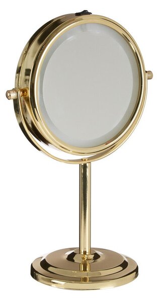 Kozmetično ogledalo z lučjo/povečevalno (2x povečava) ø 15 cm Cassini – Premier Housewares