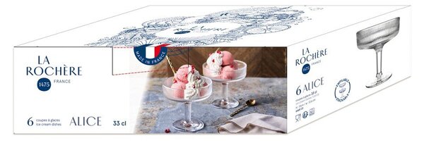 Steklen bokal za sladoled 370 ml – La Rochére