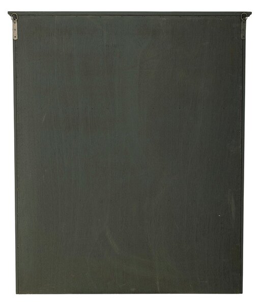 Siva stenska vitrina iz masivne jelke 85x100x25 cm Tone – Bloomingville