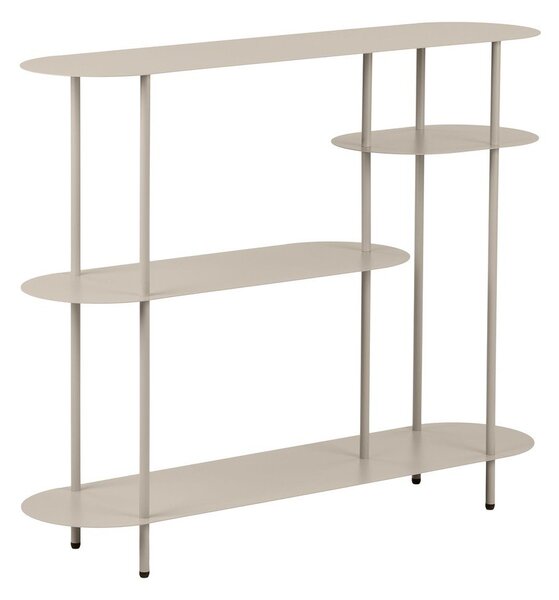 Bež kovinski regal 118x97x31 cm Rieti – House Nordic