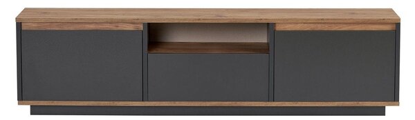 Antracitno siva TV omarica 160x42x30 cm Sentinel – Kalune Design