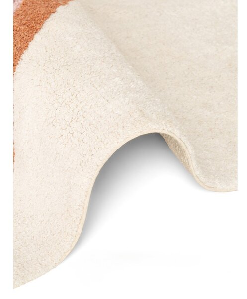 Kremno bela pralna/ročno tkana bombažna otroška preproga 140x200 cm Snuggle Petite – Hanse Home
