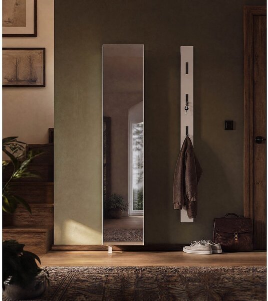 Bela omara za hodnik 50x195x18 cm Rotary – Germania
