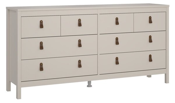 Sivo-bež komoda 159x80x38 cm Madrid – Tvilum
