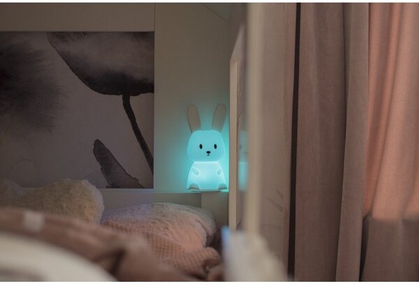 Bela otroška nočna lučka LED Bunny - Star Trading