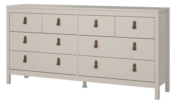 Sivo-bež komoda 159x80x38 cm Madrid – Tvilum