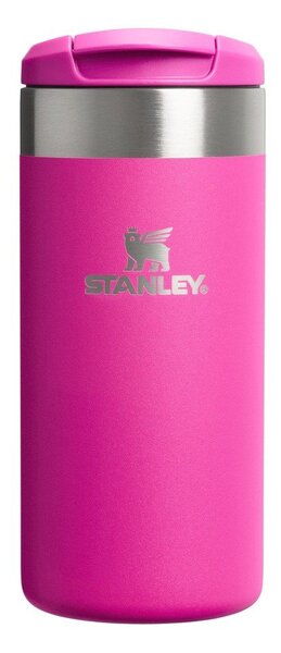 Rožnat termo lonček iz nerjavečega jekla 350 ml AeroLight™ Transit Mug Violet Blossom – Stanley