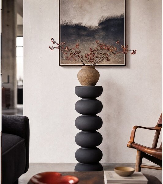 Kovinska okrogla stranska mizica ø 35 cm Kobodo – Light & Living
