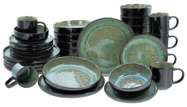 Creatable Kombinirani Servis Nordic Fjord Green, 30-Delni