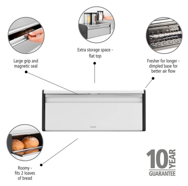 POSODA ZA KRUH Roll-Top 46,5/18,7/25 cm