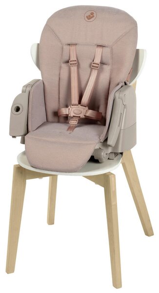 STOLČEK ZA HRANJENJE Minla Plus 55/107/86.7 cm terakota, barve kapučina