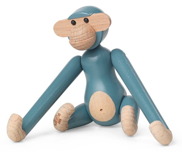 Kipec iz masivnega lesa (višina 9,5 cm) Monkey Mini – Kay Bojesen Denmark