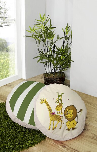OTROŠKI VZGLAVNIK Ticaa 925682 KISSENSATZ 40/40 cm potiskano