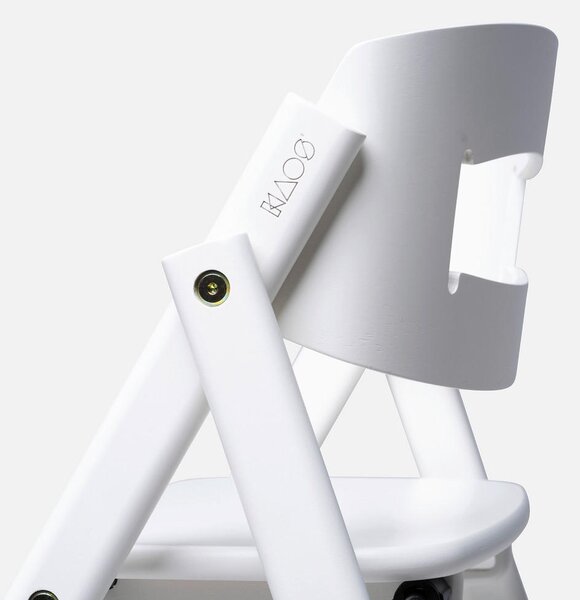 STOLČEK ZA HRANJENJE KAOS Klapp High Chair 45,5/60/81 cm bela