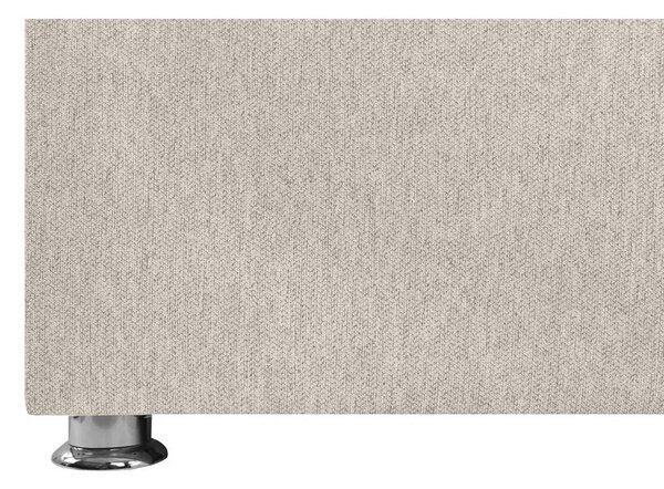OBLAZINJENA POSTELJA 160 cm x 200 cm , les, kovina, umetna masa, tekstil naravne barve