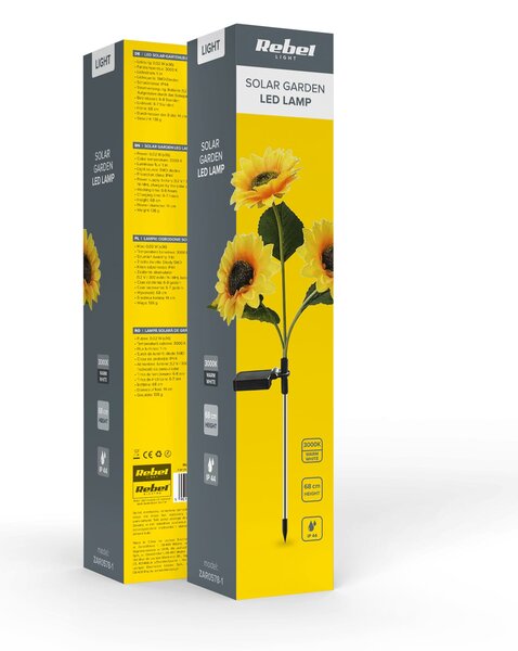 Dekorativna LED talna solarna vrtna sončnica IP44