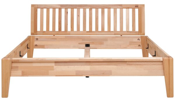 POSTELJA 200 cm x 180 cm , les bukev (jedrovina)