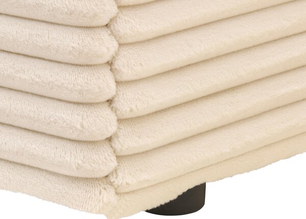 POSTELJA Z VZMETNICO 100 cm x 200 cm , les, tekstil bež