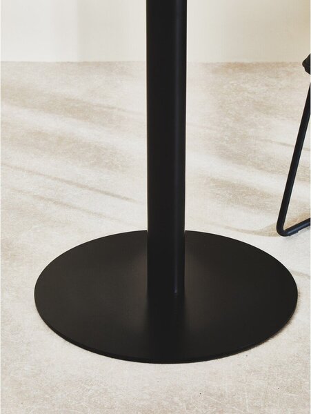 Okrogla jedilna miza s stekleno mizno ploščo ø 90 cm Metropolitan – Premier Housewares