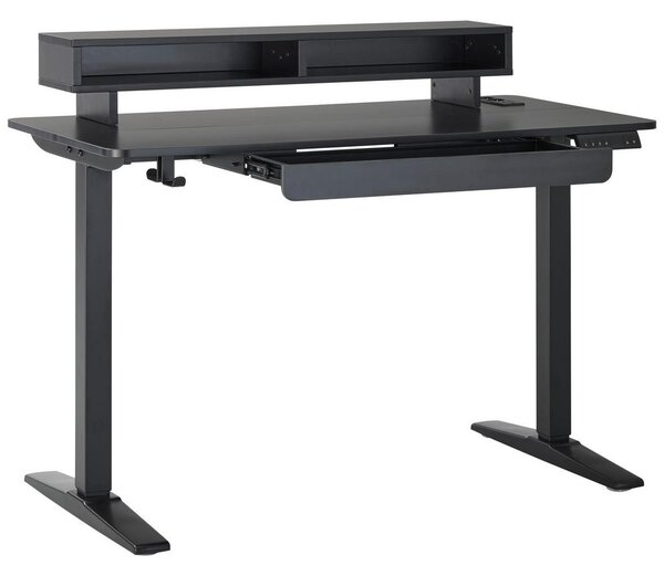 GAMING MIZA kovina, umetna masa, leseni material črna