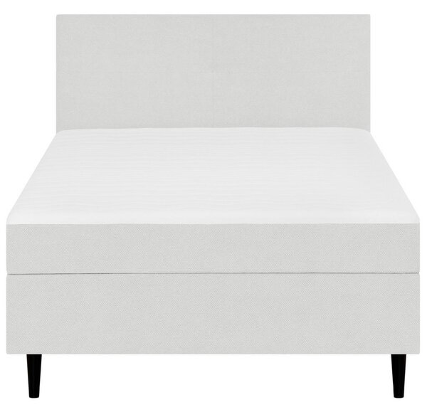 POSTELJA Z VZMETNICO 120 cm x 200 cm , tekstil siva