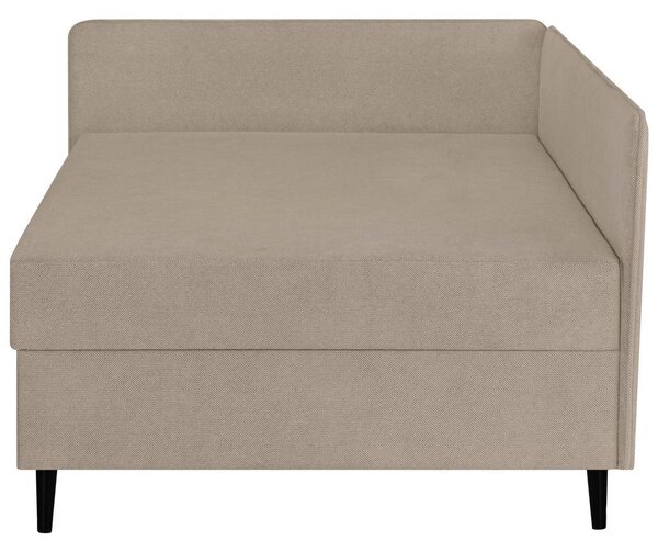 POSTELJA Z VZMETNICO 120 cm x 200 cm , tekstil bež