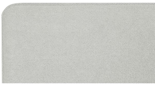POSTELJA Z VZMETNICO 90 cm x 200 cm , tekstil siva