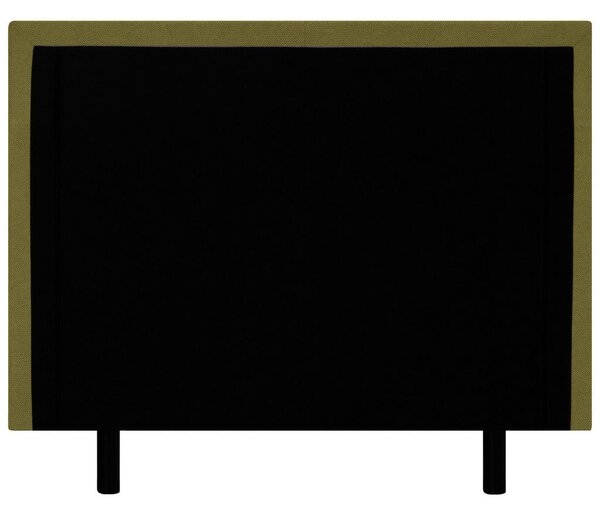 POSTELJA Z VZMETNICO 90 cm x 200 cm , tekstil zelena