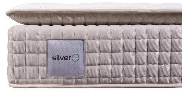 LEŽIŠČE Z ŽEPKASTIM VZMETENJE SILVER-UP PILLOW TOP 180/200 cm