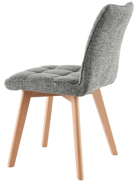 STOL, les, tekstil siva