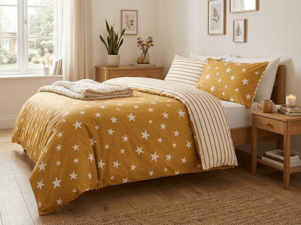 Posteljnina mikropliš STARS bež Dimenzije posteljnine: 70 x 90 cm | 140 x 200 cm