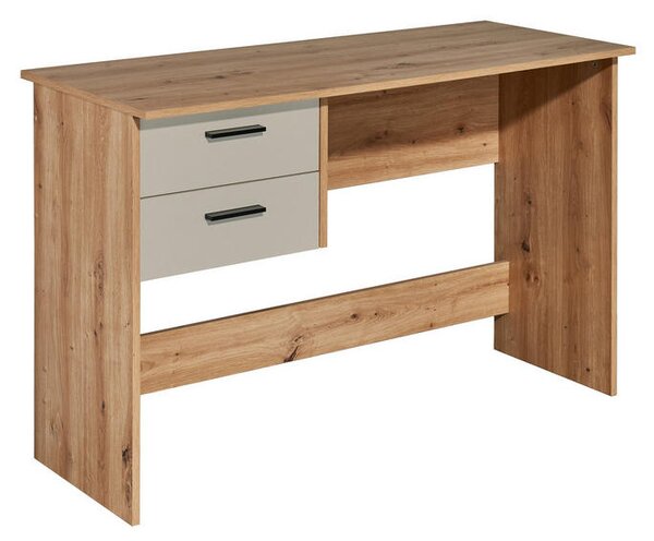 PISALNA MIZA leseni material kašmir, hrast artisan