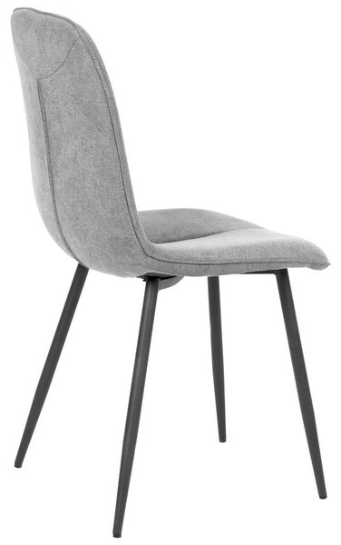 STOL, les, kovina, tekstil siva