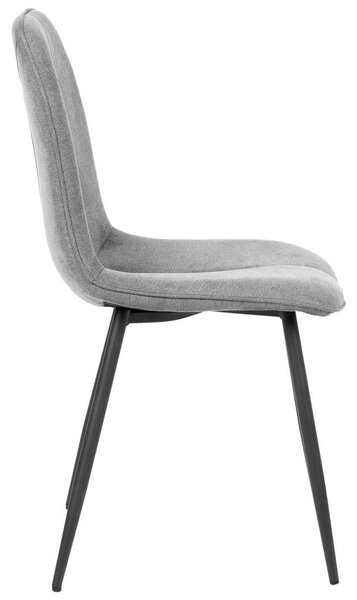 STOL, les, kovina, tekstil siva