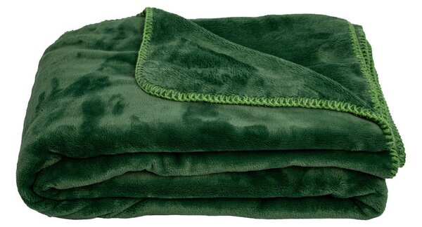 ODEJA SOFTY 140/190 cm temno zelena