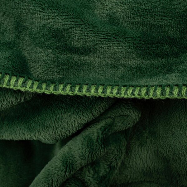 ODEJA SOFTY 140/190 cm temno zelena