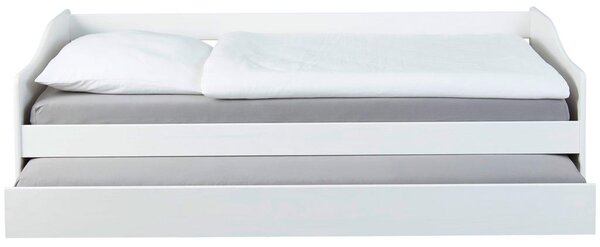 RAZTEGLJIVA POSTELJA 90 cm x 200 cm , bela