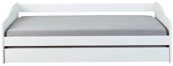 RAZTEGLJIVA POSTELJA 90 cm x 200 cm , bela