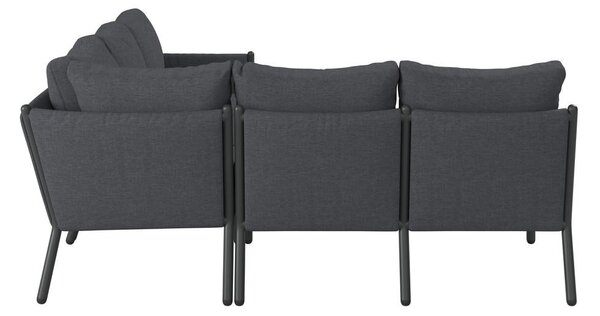 LOUNGE GARNITURA tkanina aluminij