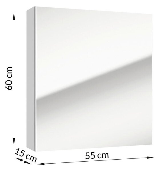 OMARA Z OGLEDALOM 55/60/15 cm