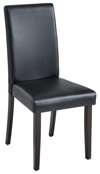 SET STOLOV, les, tekstil črna
