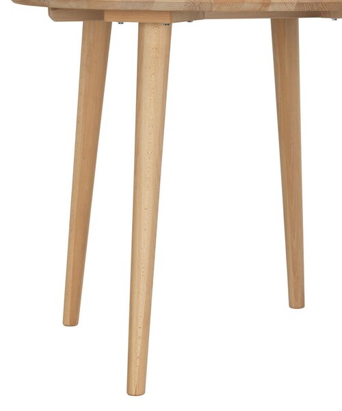JEDILNA MIZA, masivno bukev (jedrovina) bukev (jedrovina)