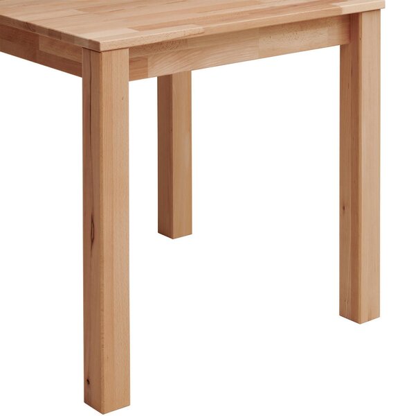 JEDILNA MIZA, masivno bukev (jedrovina) bukev (jedrovina)