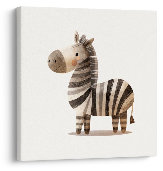 Slika vesela zebra za otroke