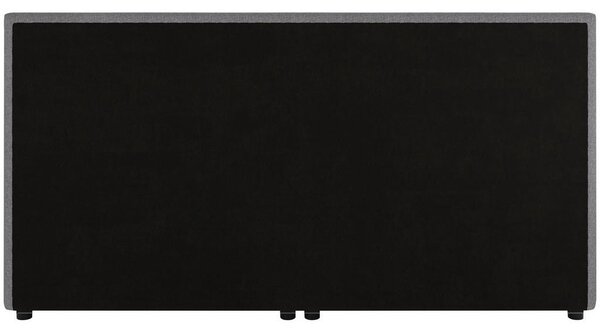 POSTELJA BOXSPRING 180 cm x 200 cm , les, tekstil, karton svetlo siva