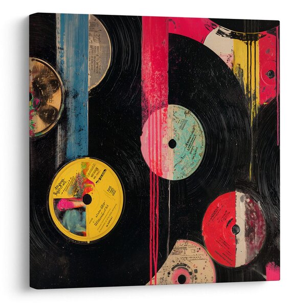 Slika fantazija vinilnih plošč