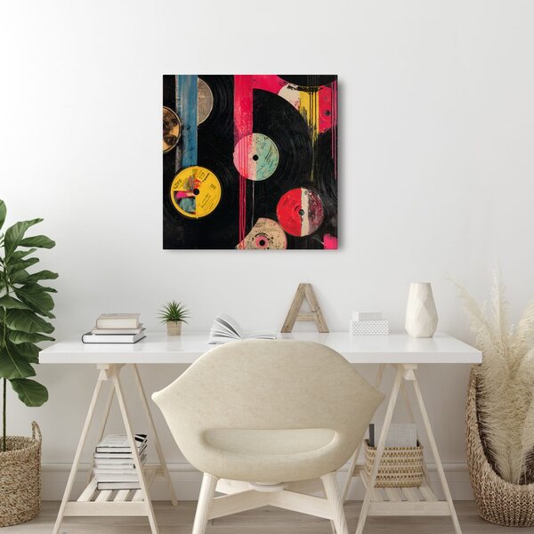 Slika fantazija vinilnih plošč